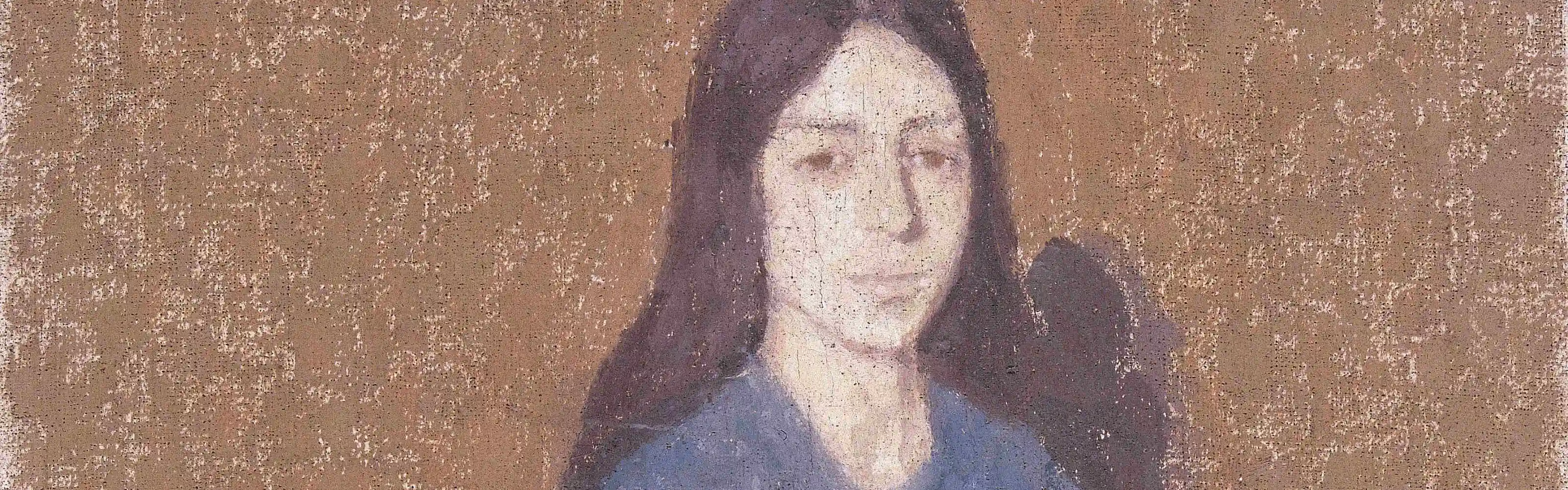 Girl in a Blue Dress by Gwen